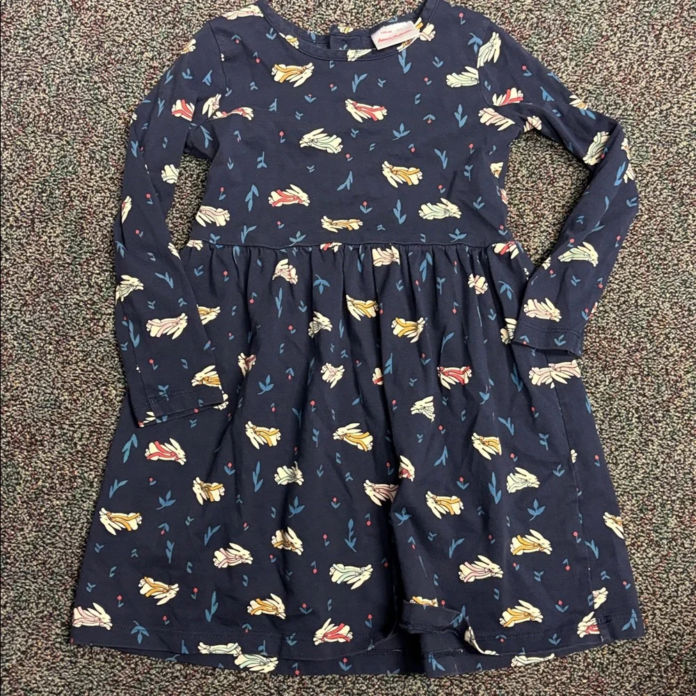 Hanna Andersson navy dress size 5